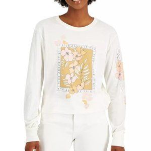 Juniors' Rise Above It All Long-Sleeve T-Shirt